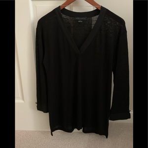 Sanctuary black sweater EUC. Size Large